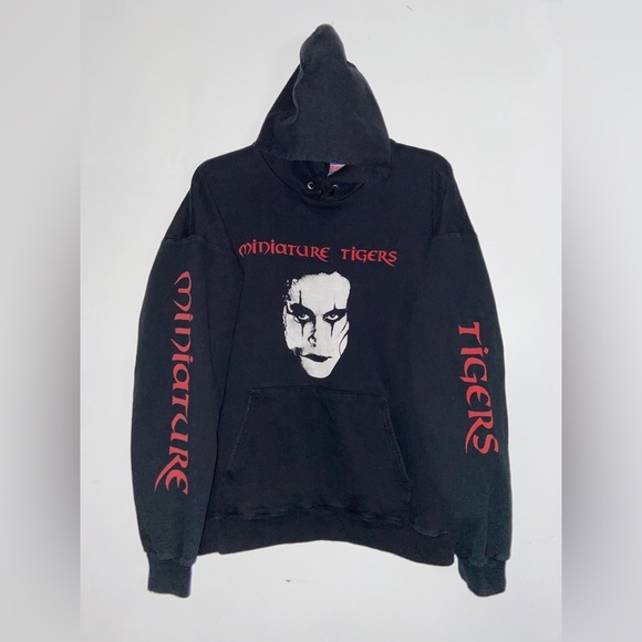Crow Merch Hanes | Shirts | The Crow Movie Merch Hoodie L Hanes Uni Miniature ...